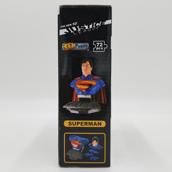 DC Comics Justice League Superman 3D Puzzle 72 Pieces The New 52 (LAST ONE) - Picture 5 of 5